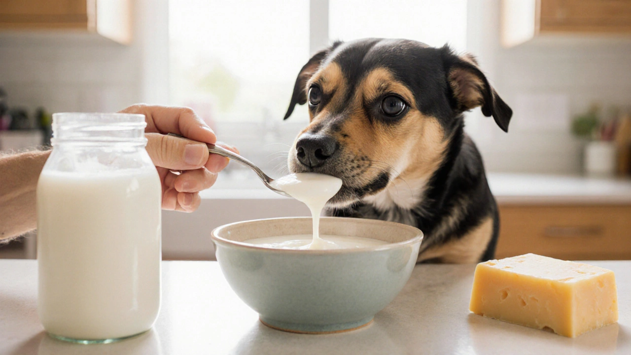 Какие молочные продукты можно давать собаке: список безопасных и опасных вариантов