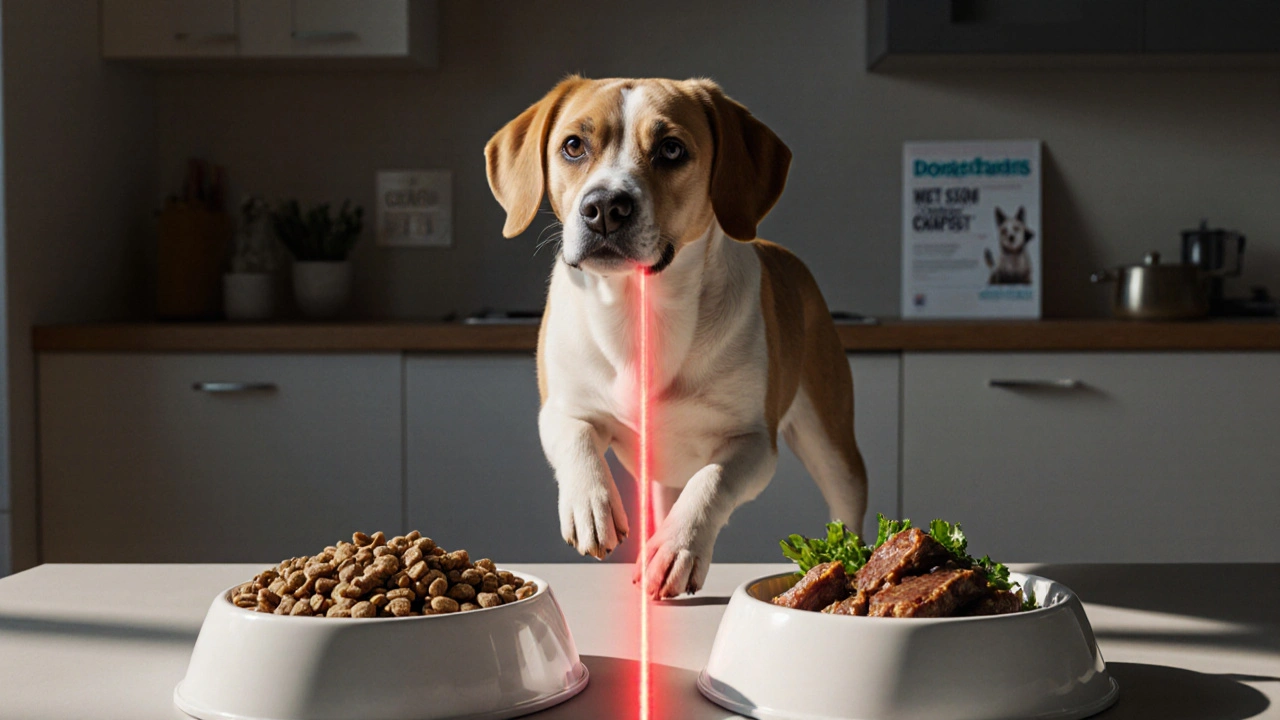 Почему нельзя смешивать сухой корм и натуральное питание для собак