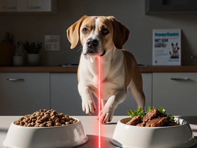 Почему нельзя смешивать сухой корм и натуральное питание для собак